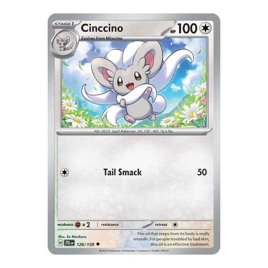 SV09: Journey Together (JTG) - Cinccino (#126/159) (Near Mint)