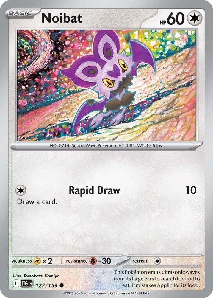 SV09: Journey Together (JTG) - Noibat - 127/159 (#127/159, Common) ()