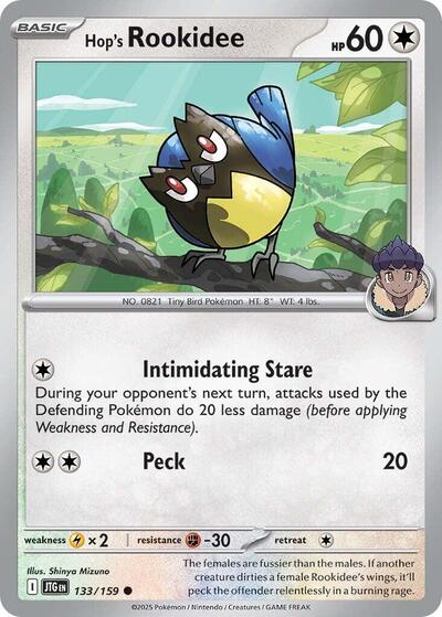 SV09: Journey Together (JTG) - Hop's Rookidee (#133/159, Common) ()
