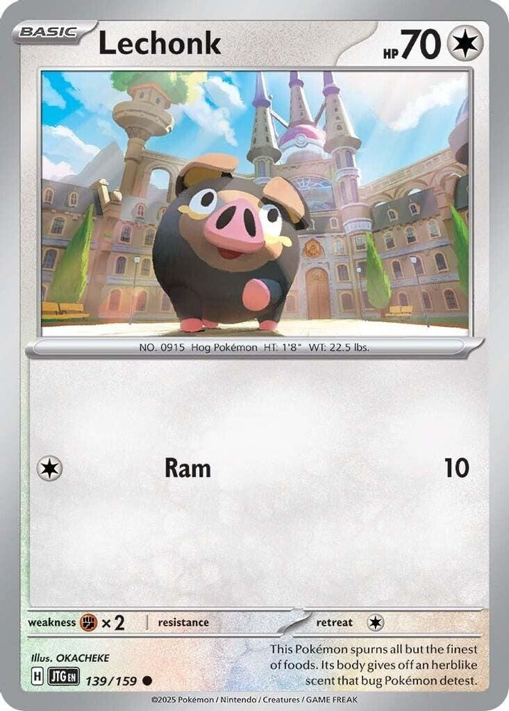 SV09: Journey Together (JTG) - Lechonk (#139/159, Common) ()