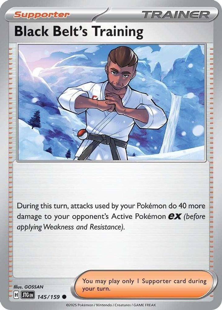 SV09: Journey Together (JTG) - Black Belt's Training - 145/159 (#145/159, Common) ()