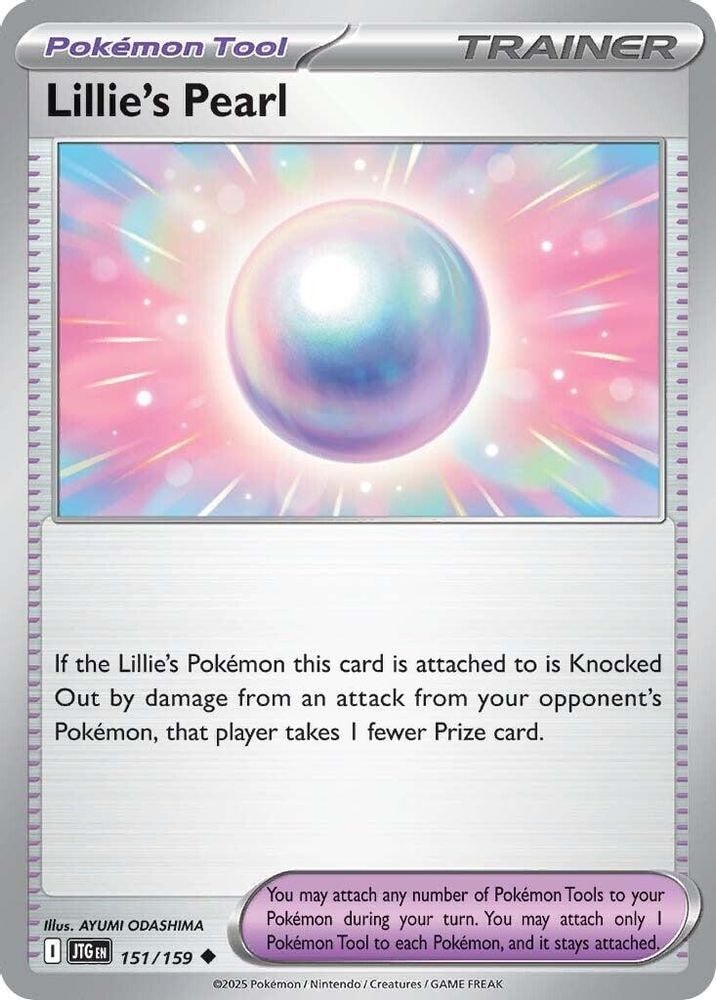 SV09: Journey Together (JTG) - Lillie's Pearl (#151/159, Uncommon) ()