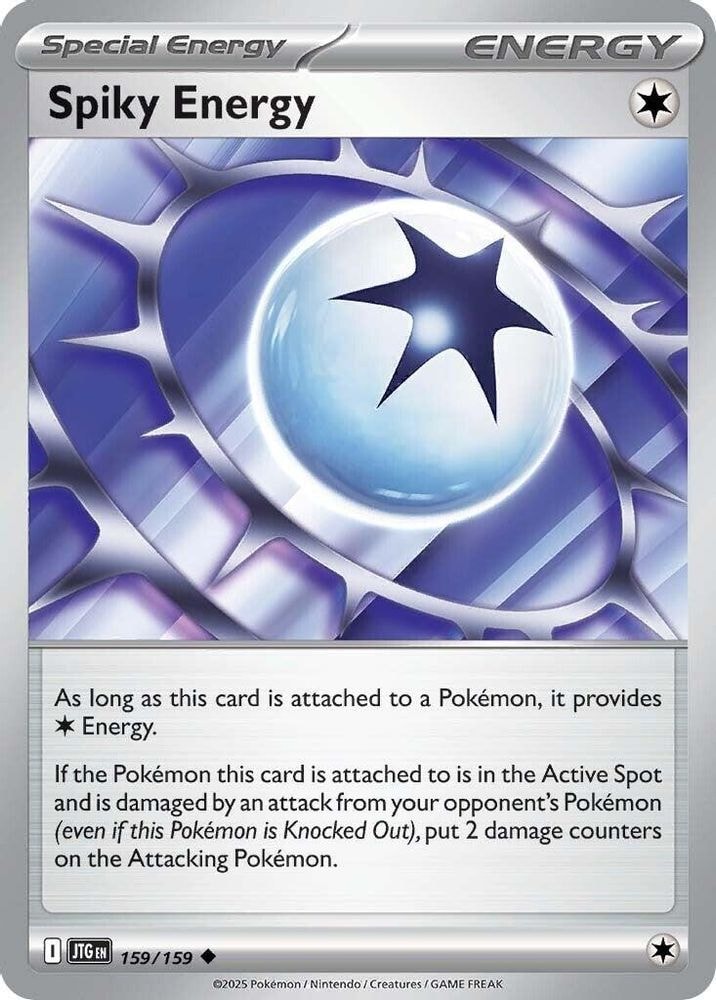 SV09: Journey Together (JTG) - Spiky Energy - 159/159 (#159/159, Uncommon) ()