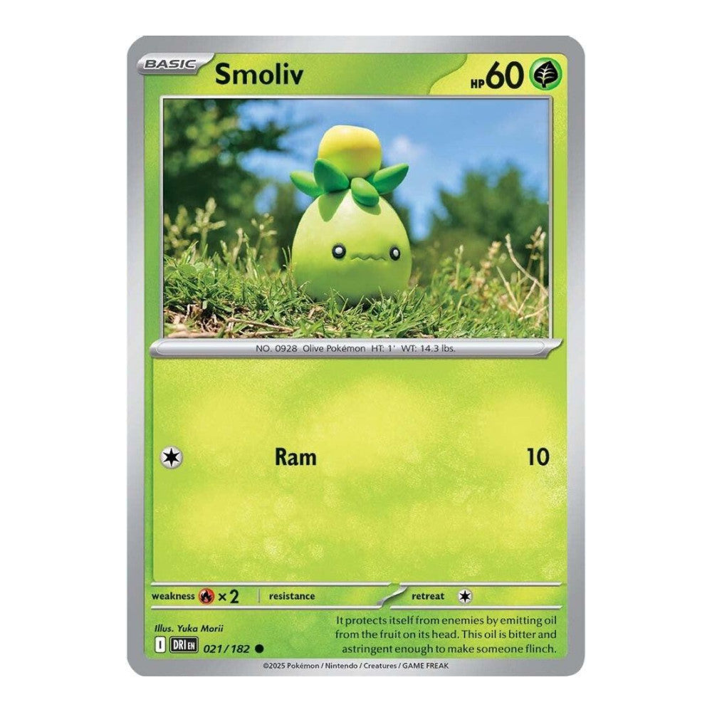 SV10: Destined Rivals (DRI) - Smoliv (#021/182) (Near Mint)