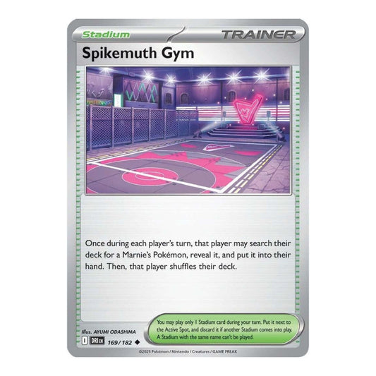 SV10: Destined Rivals (DRI) - Spikemuth Gym (#169/182) (Near Mint)