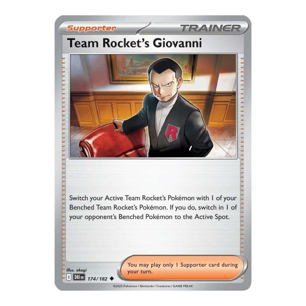 SV10: Destined Rivals (DRI) - Team Rocket's Giovanni (#174/182)