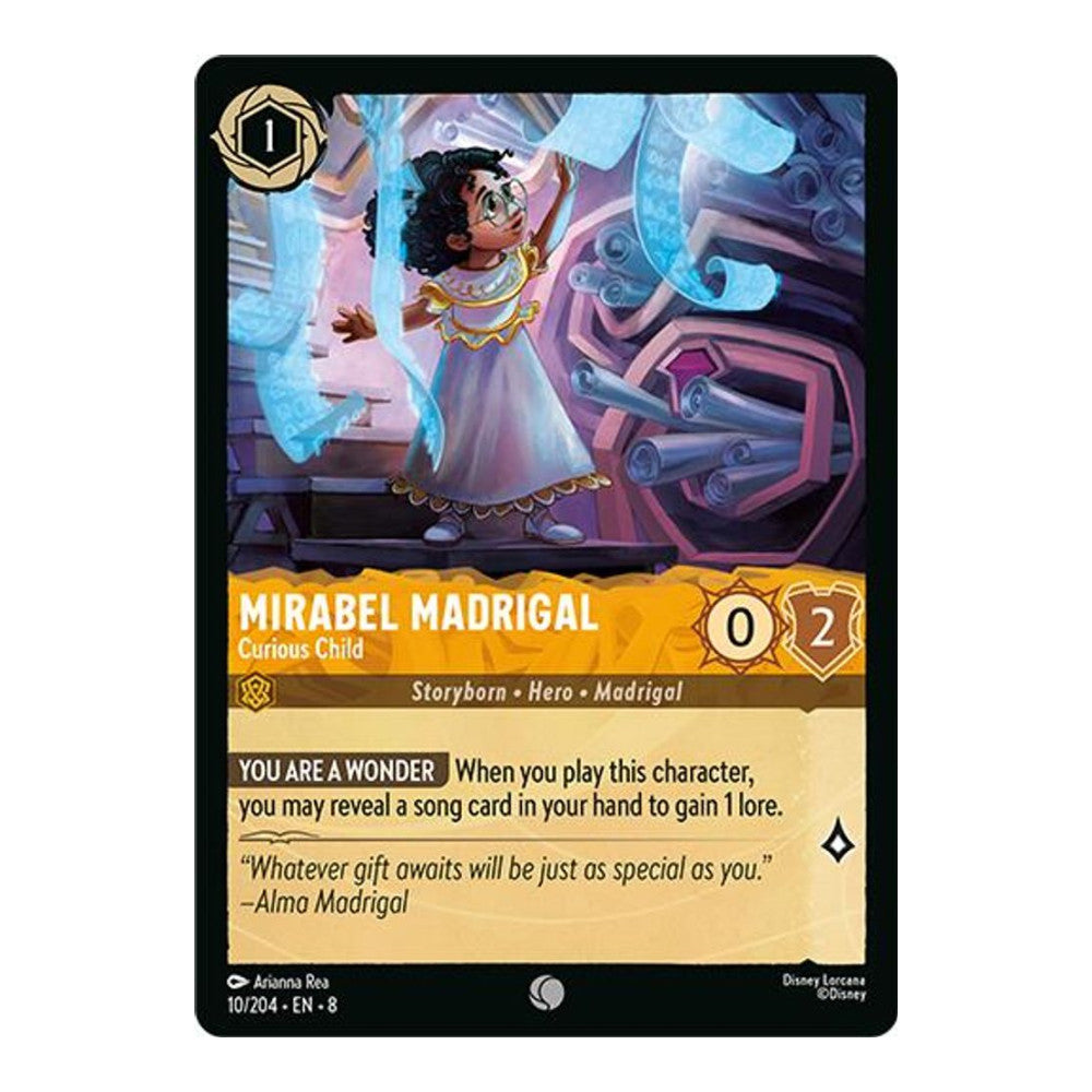 Reign of Jafar (8) - Mirabel Madrigal - Curious Child (#10/204) (Near Mint)