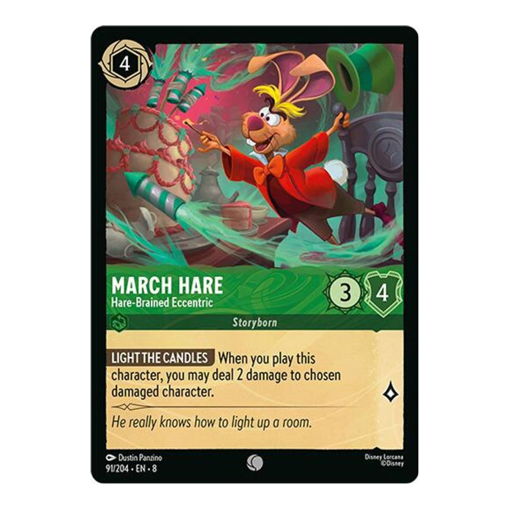 Reign of Jafar (8) - March Hare - Hare-Brained Eccentric (#91/204) (Near Mint)