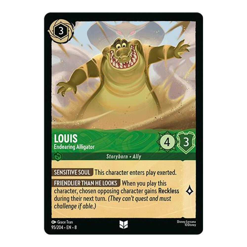 Reign of Jafar (8) - Louis - Endearing Alligator (#95/204) (Near Mint)