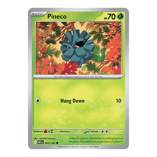 SV10: Destined Rivals (DRI) - Pineco (#004/182) (Near Mint)