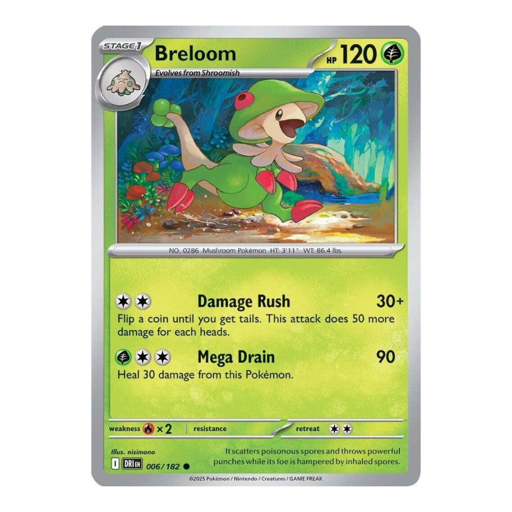 SV10: Destined Rivals (DRI) - Breloom (#006/182)