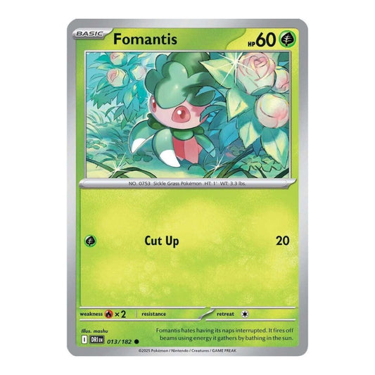SV10: Destined Rivals (DRI) - Fomantis (#013/182) (Near Mint)