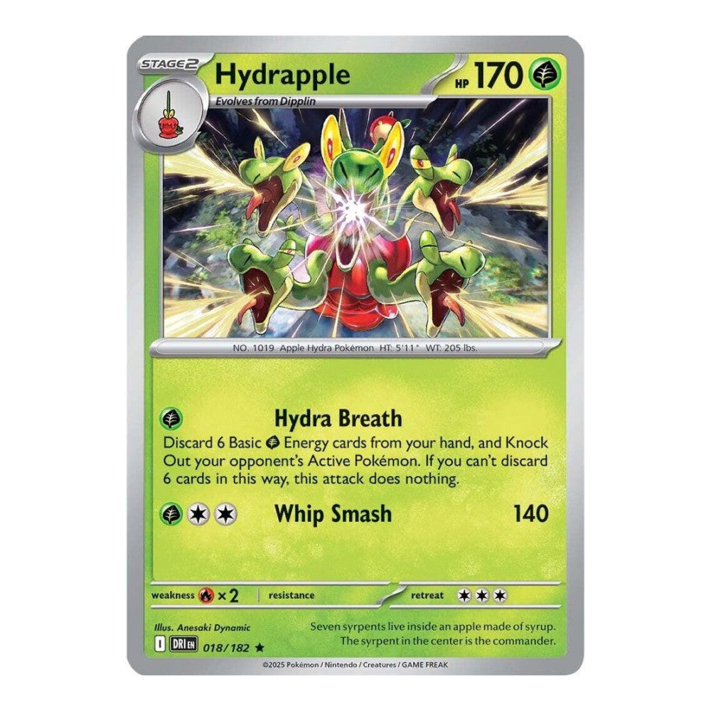 SV10: Destined Rivals (DRI) - Hydrapple - 018/182 (#018/182)