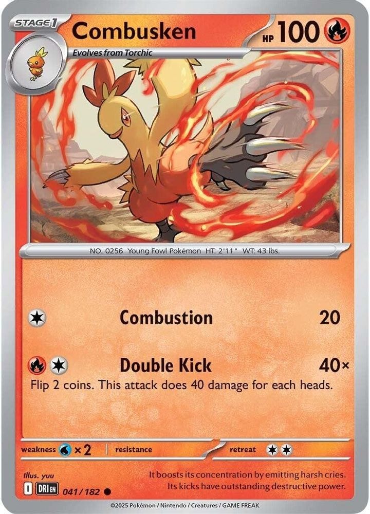 SV10: Destined Rivals (DRI) - Combusken (#041/182, Common) ()