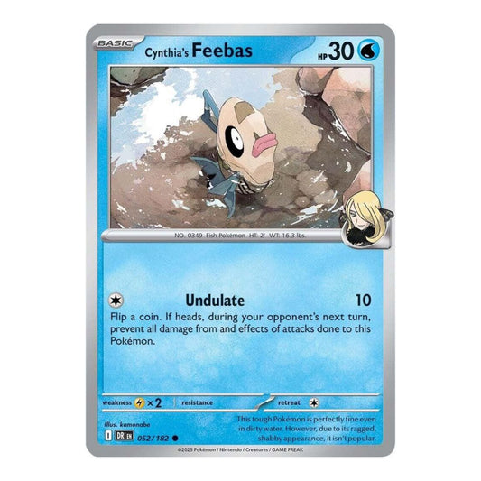 SV10: Destined Rivals (DRI) - Cynthias Feebas (#052/182) (Near Mint)