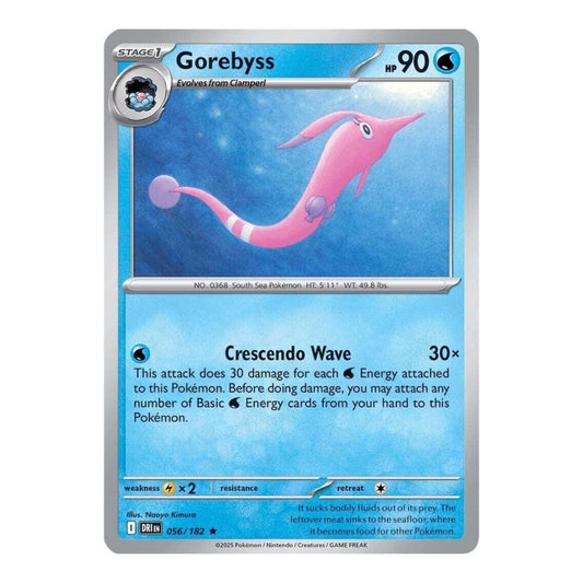 SV10: Destined Rivals (DRI) - Gorebyss (#056/182) (Near Mint)
