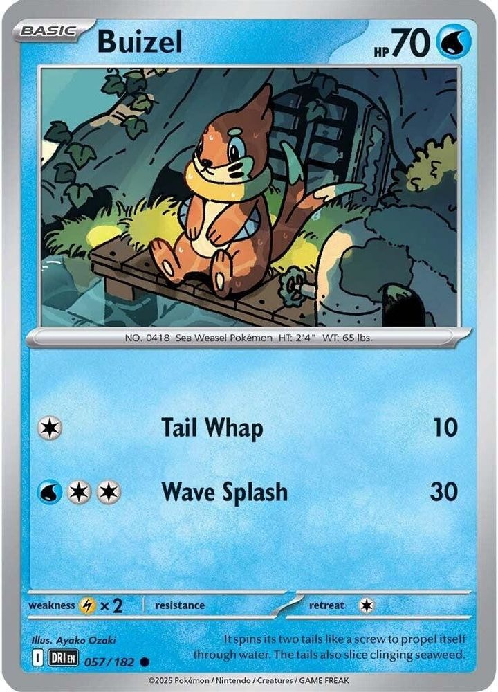 SV10: Destined Rivals (DRI) - Buizel (#057/182, Common) ()