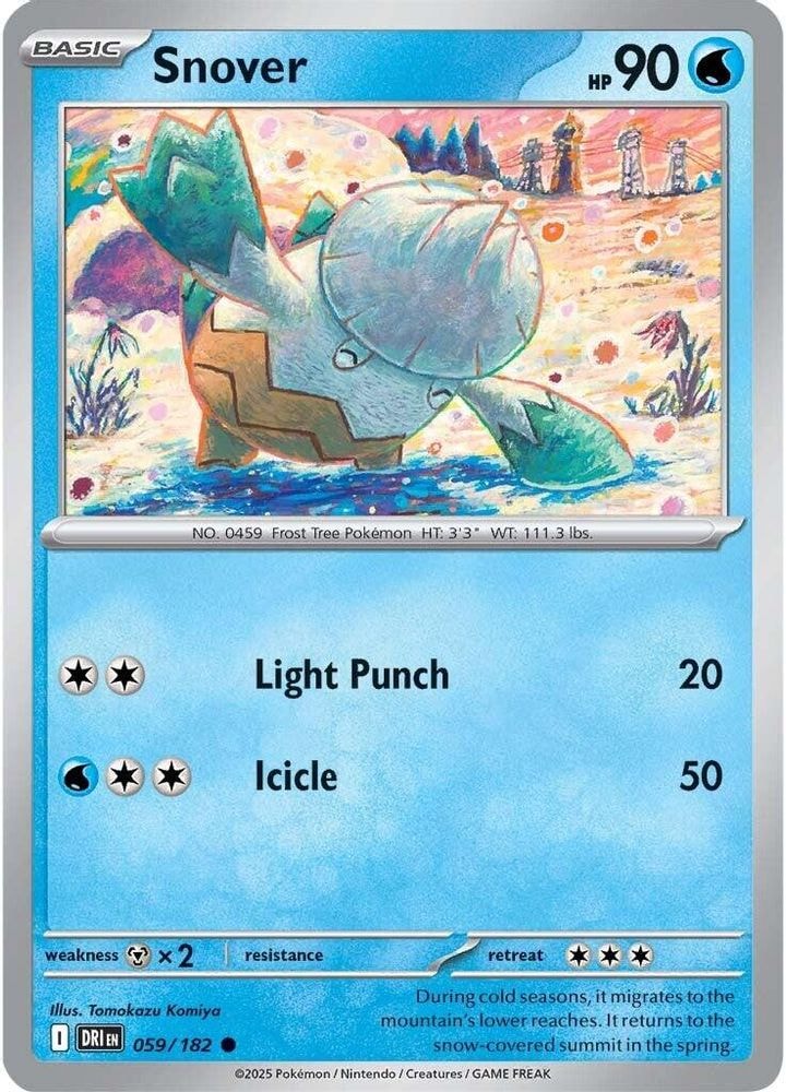 SV10: Destined Rivals (DRI) - Snover (#059/182, Common) ()