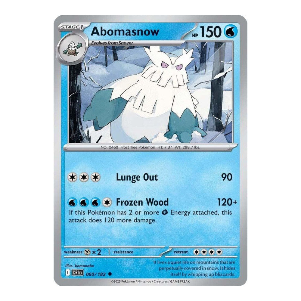 SV10: Destined Rivals (DRI) - Abomasnow (#060/182)