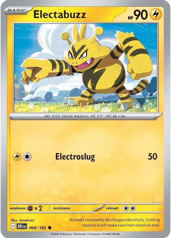 SV10: Destined Rivals (DRI) - Electabuzz (#068/182, Common) ()
