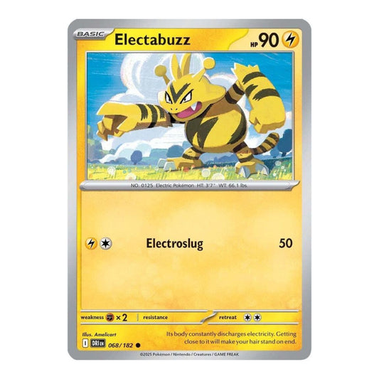 SV10: Destined Rivals (DRI) - Electabuzz (#068/182) (Near Mint)