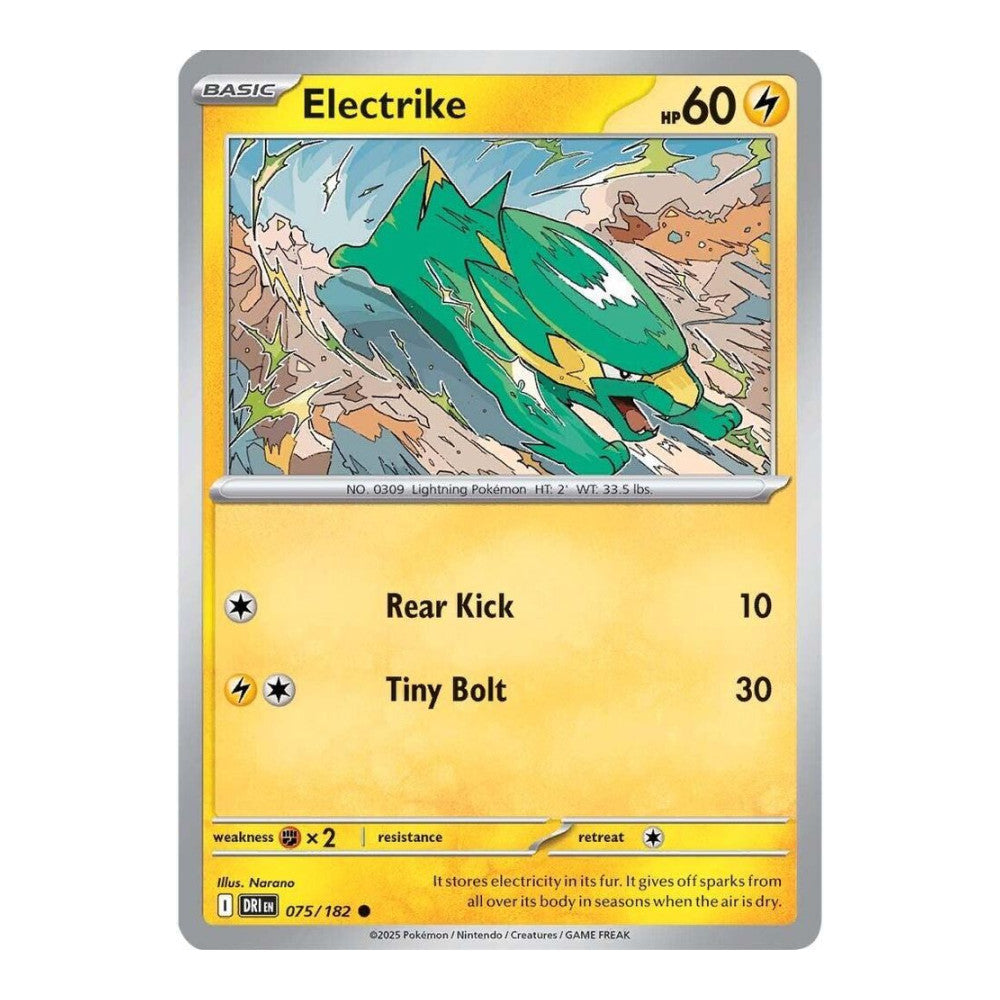 SV10: Destined Rivals (DRI) - Electrike - 075/182 (#075/182)