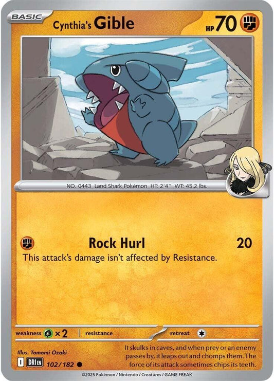 Cynthia's Gible