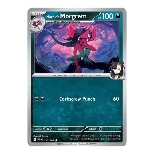 SV10: Destined Rivals (DRI) - Marnies Morgrem (#135/182) (Near Mint)