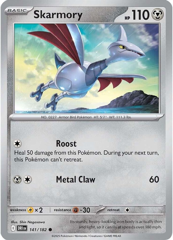SV10: Destined Rivals (DRI) - Skarmory (#141/182, Common) ()