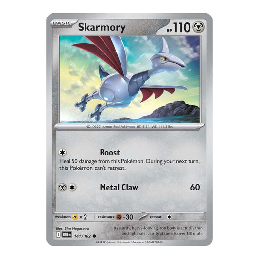SV10: Destined Rivals (DRI) - Skarmory (#141/182) (Near Mint)