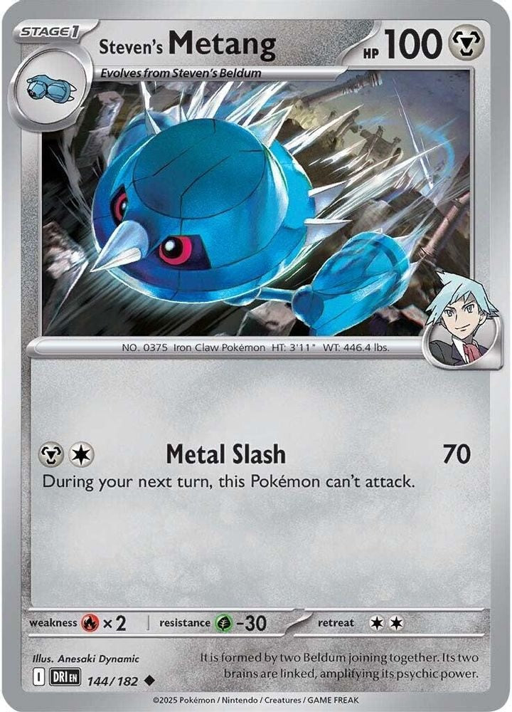 SV10: Destined Rivals (DRI) - Steven's Metang (#144/182, Uncommon) ()