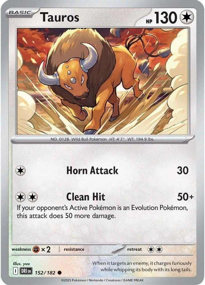SV10: Destined Rivals (DRI) - Tauros (#152/182, Common) ()