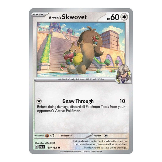 SV10: Destined Rivals (DRI) - Arvens Skwovet (#158/182) (Near Mint)