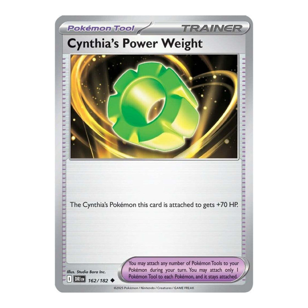 SV10: Destined Rivals (DRI) - Cynthia's Power Weight (#162/182)