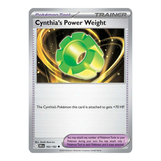 SV10: Destined Rivals (DRI) - Cynthia's Power Weight (#162/182)