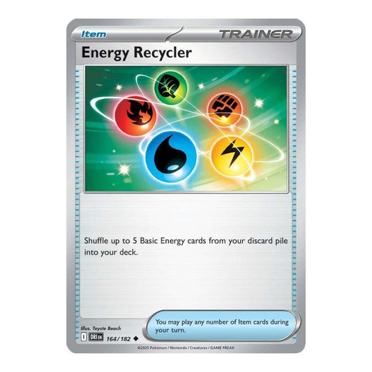 SV10: Destined Rivals (DRI) - Energy Recycler (#164/182) (Near Mint)