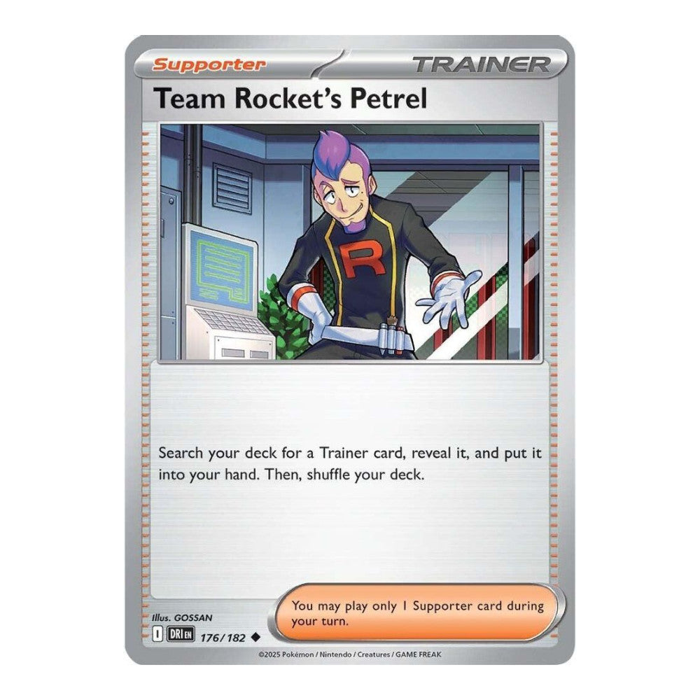 SV10: Destined Rivals (DRI) - Team Rocket's Petrel - 176/182 (#176/182) (Near Mint)