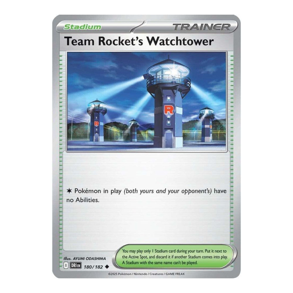 SV10: Destined Rivals (DRI) - Team Rocket's Watchtower (#180/182)