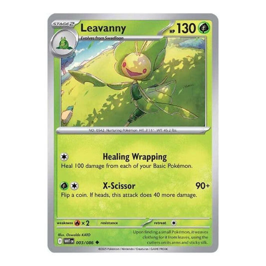 SV: White Flare (WHT) - Leavanny (#003/086) (Near Mint)