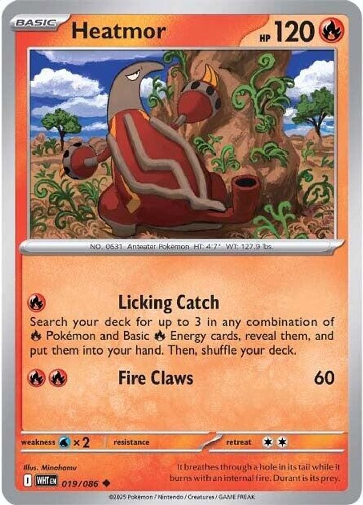 SV: White Flare (WHT) - Heatmor (#019/086, Uncommon) ()