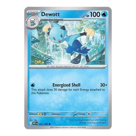 SV: White Flare (WHT) - Dewott (#022/086)