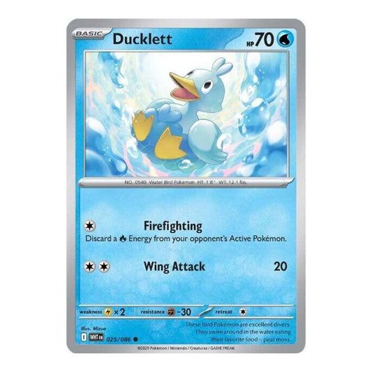 SV: White Flare (WHT) - Ducklett (#025/086) (Near Mint)