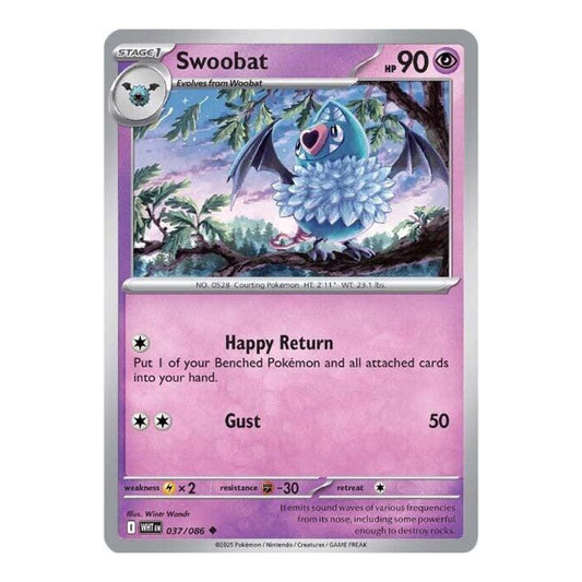 SV: White Flare (WHT) - Swoobat (#037/086) (Near Mint)