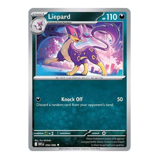 SV: White Flare (WHT) - Liepard (#056/086) (Near Mint)