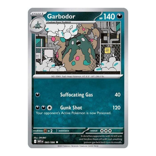 SV: White Flare (WHT) - Garbodor (#060/086) (Near Mint)