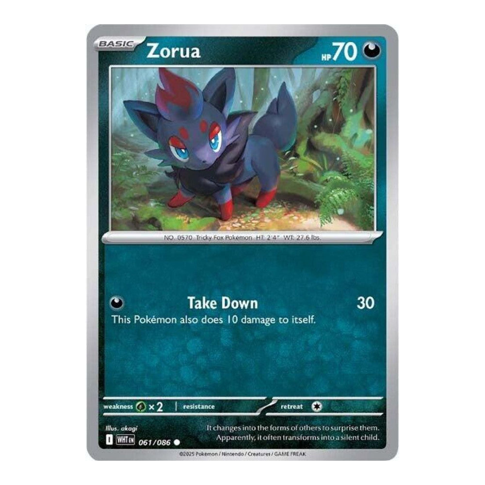 SV: White Flare (WHT) - Zorua (#061/086)