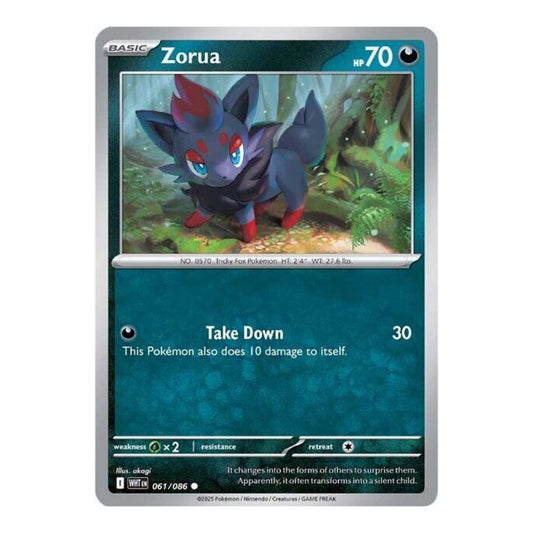 SV: White Flare (WHT) - Zorua (#061/086)