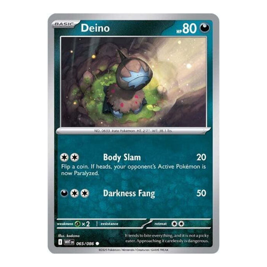 SV: White Flare (WHT) - Deino (#065/086) (Near Mint)
