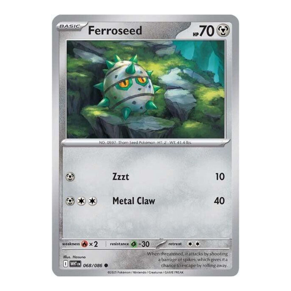 SV: White Flare (WHT) - Ferroseed (#068/086)