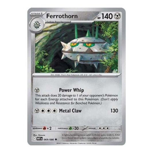 SV: White Flare (WHT) - Ferrothorn (#069/086) (Near Mint)